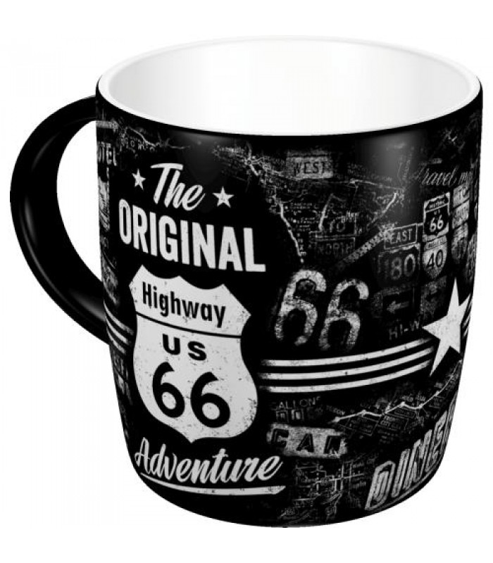 Чашка керамическая Nostalgic-Art "Highway 66 - The Original Adventure" (43012)